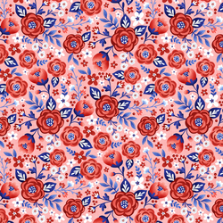 All American Floral in Watermelon