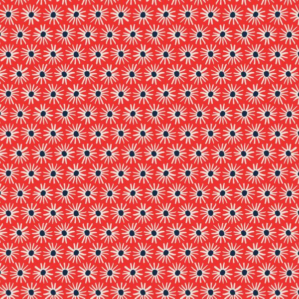 Lexham Gardens in Poppy Red