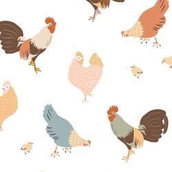 Large Cluck Cluck in White