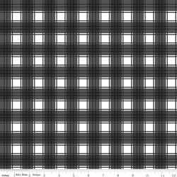 Plaid in Black