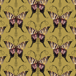 Swallowtails in Gold