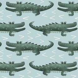 Large Gators in Clear Skies
