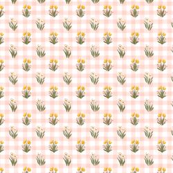 Little Picnic Plaid in Pink Lily