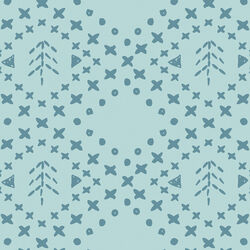 Fair Isle Forest in Glacier Blue