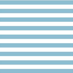 Horizontal Candy Stripe in Breeze