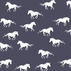 Horse Silhouette in Ink