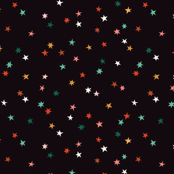 Holiday Sparkle in Black Multi