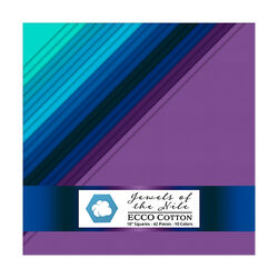 Ecco Cotton 10" Square Pack in Jewels of the Nile