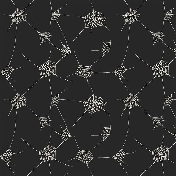 Spiderwebs in Charcoal