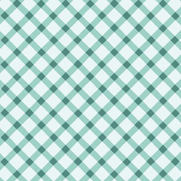 Springy Plaid in Teal