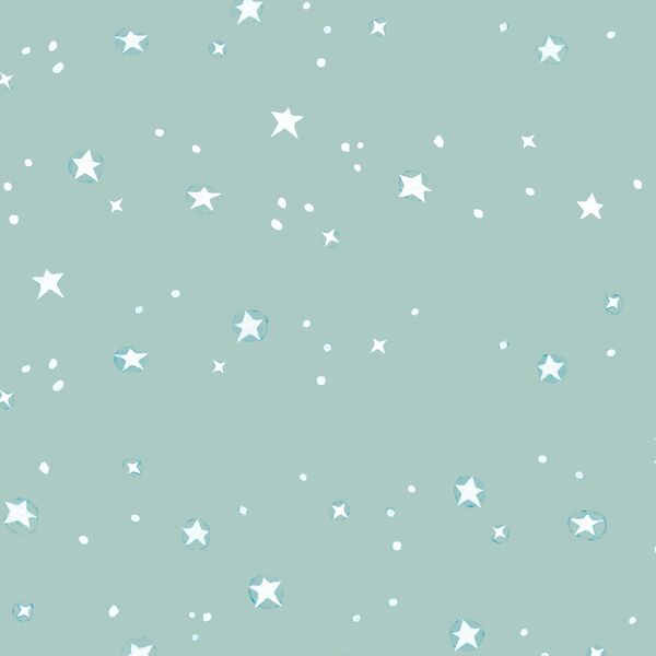 Stars in Mint Breeze