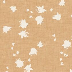 Large Scattered Floral in Tawny