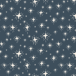 Sparkle Stars in Midnight Blue