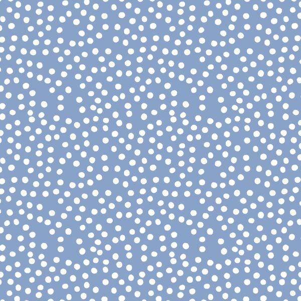 Little Tossed Dot in Cornflower