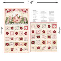 Advent Calendar Panel in Ivory
