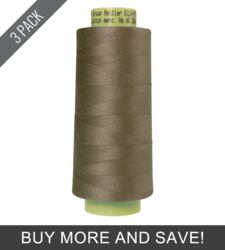Titan Gray (9160-0413) - Silk Finish Cotton 60wt - 3000 Yards (3 Pack)