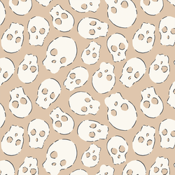 Skulls in Broomstick