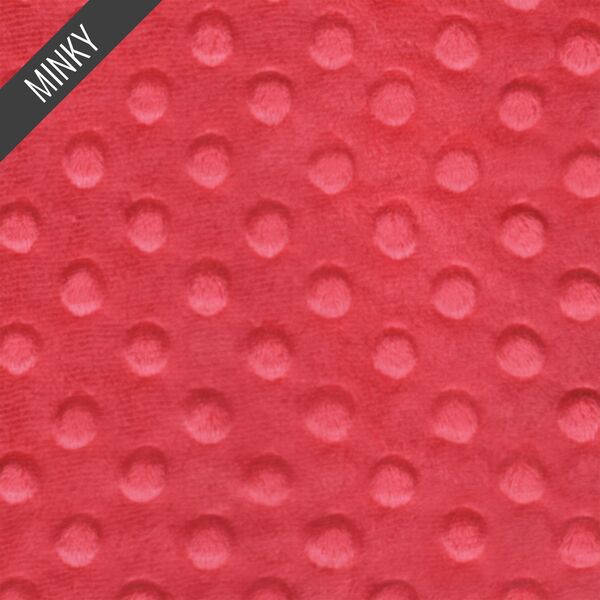 Minky Dimple Dot in Passion