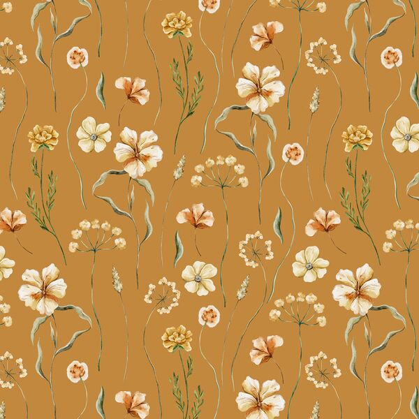 Golden Garden in Marigold Yellow
