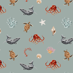 Ocean Fauna in Eucalyptus