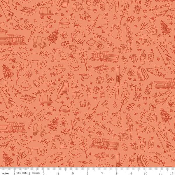 Tonal in Orange