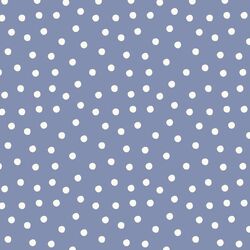 Tossed Polka Dot in Twilight Blue