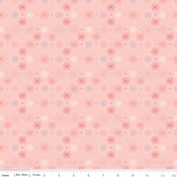 Floral Hexies in Blush