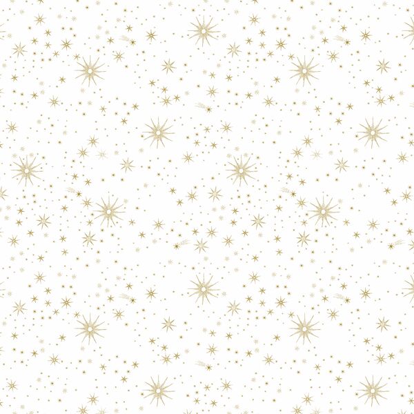 Shimmer Stars in Gold
