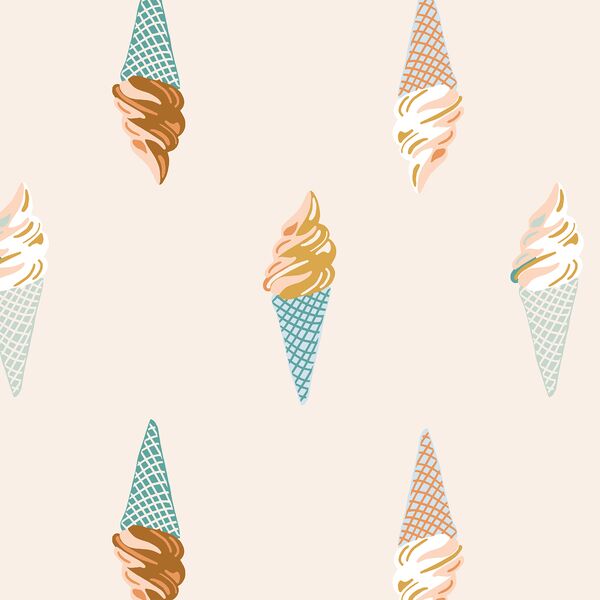 Large Boho Ice Cream Parlor in Vintage Summer