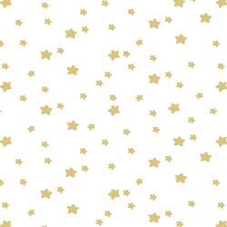 Star Light in Honey on White