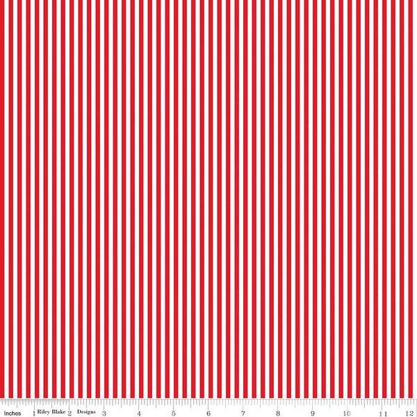 1/8" Stripe in Red