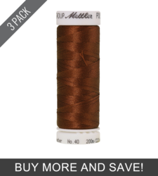 Rust (3406-1342) - Poly Sheen - 220 Yards (3 Pack)