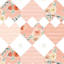 Patchwork in Vintage Rose
