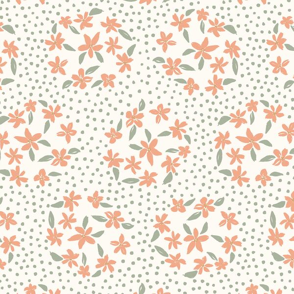 Floral Dot in Sprig of Thyme