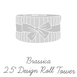 Brassica 2.5" Strip Junior Roll (3-pack)