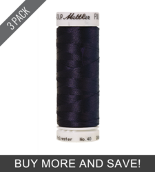 Aubergine (3406-2954) - Poly Sheen - 220 Yards (3 Pack)