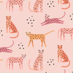 Leopard Love in Savanna
