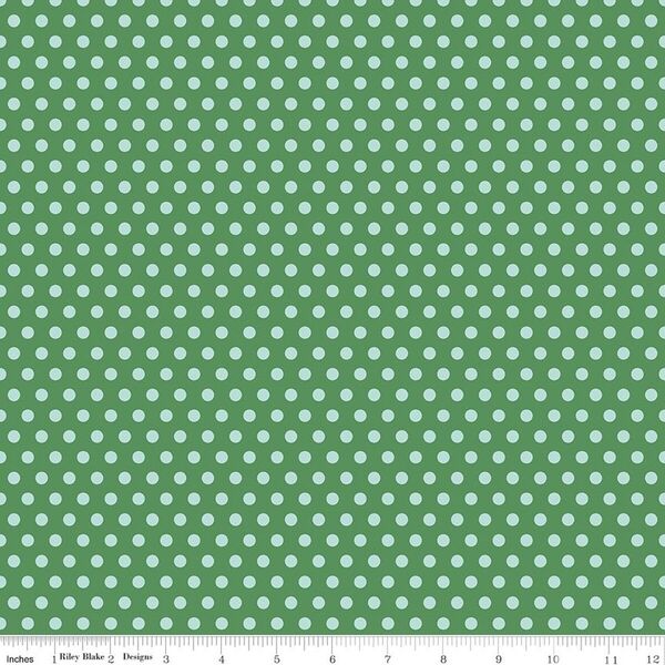 Dots in Green