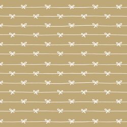 Ribbon Bow Stripe in Golden Olive