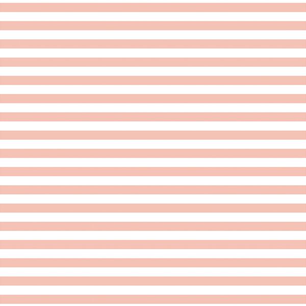 Horizontal Dress Stripe in Petal