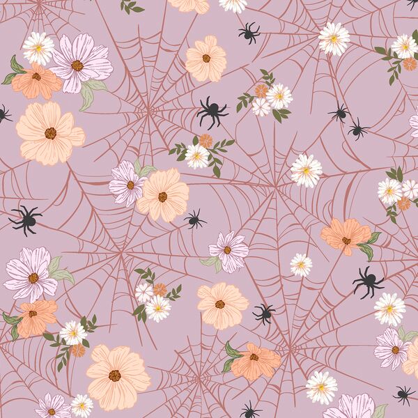 Floral Webs in Haunted Lilac