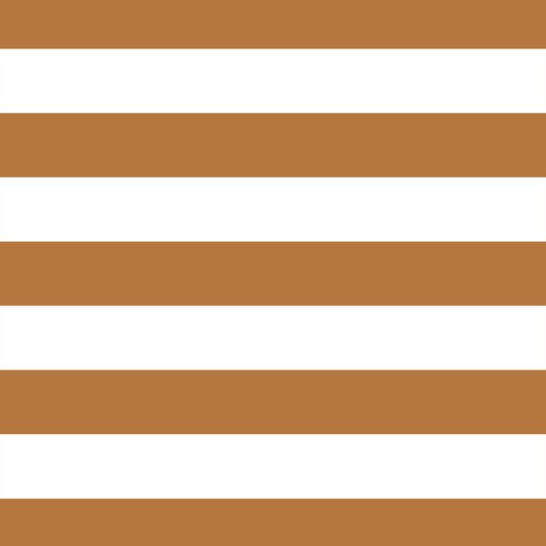 Horizontal Play Stripe in Ginger