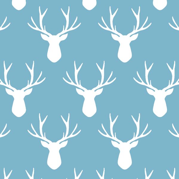 Stag Silhouette in Surf