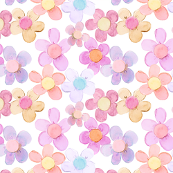 Painted Daisy in Groovy