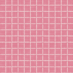 Stamped Plaid in Rose