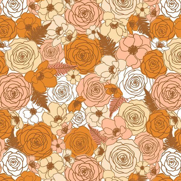 Bouquet of Roses in Golden Hour