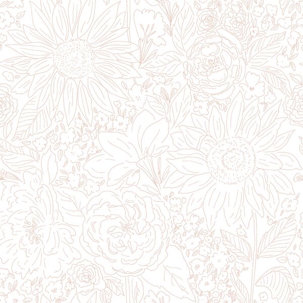 Paperie in Delicate Blush on White