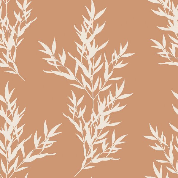 Branches in Cream on Tawny