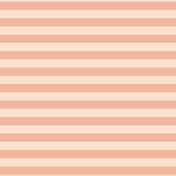 Whimsy Stripe in Vintage Coral