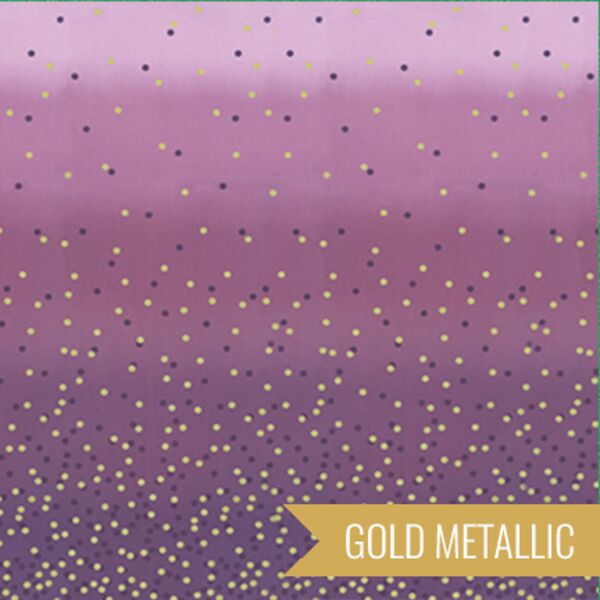 Ombre Confetti Metallic in Mauve